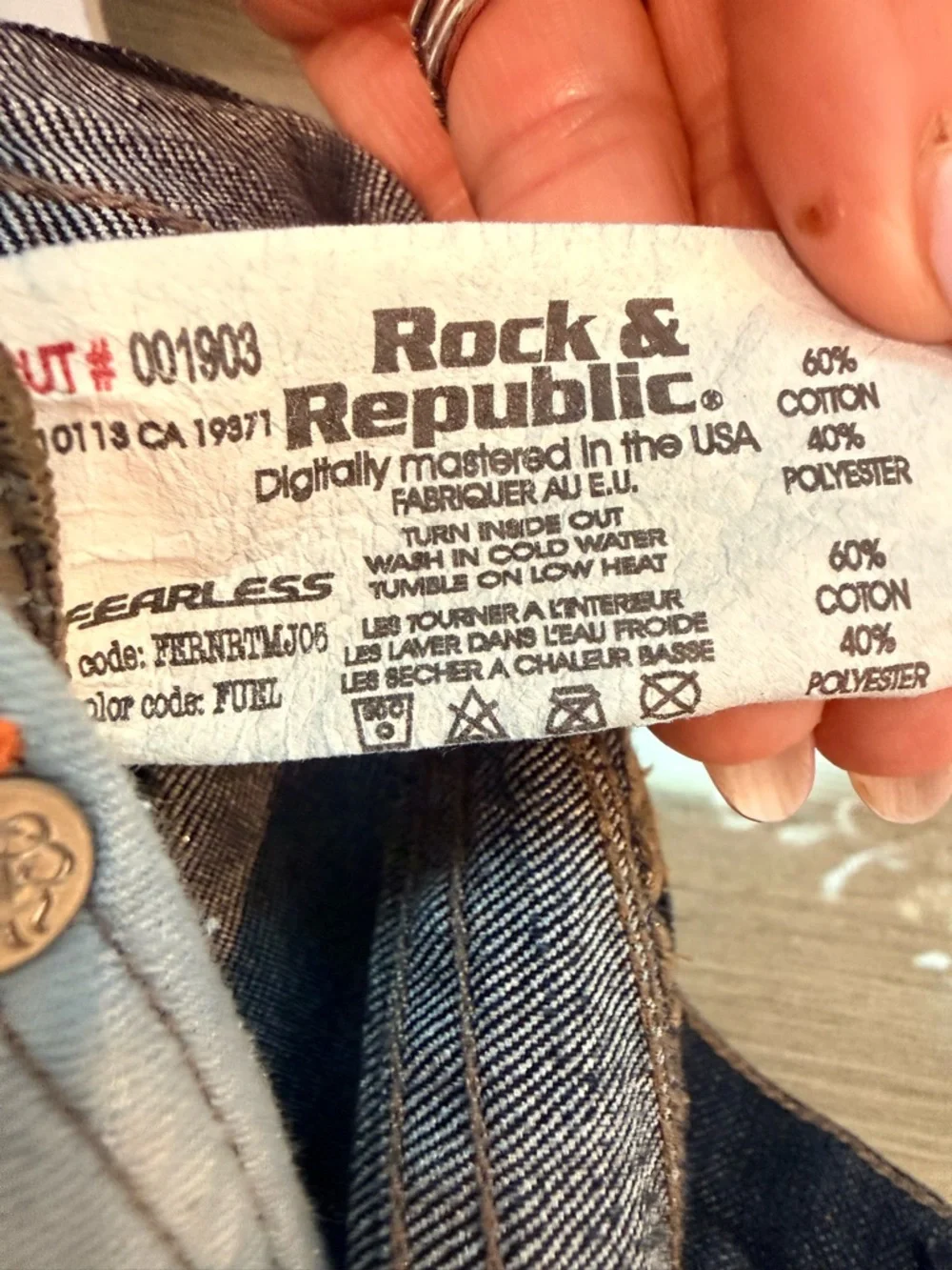 Rock & Republic sleek dark